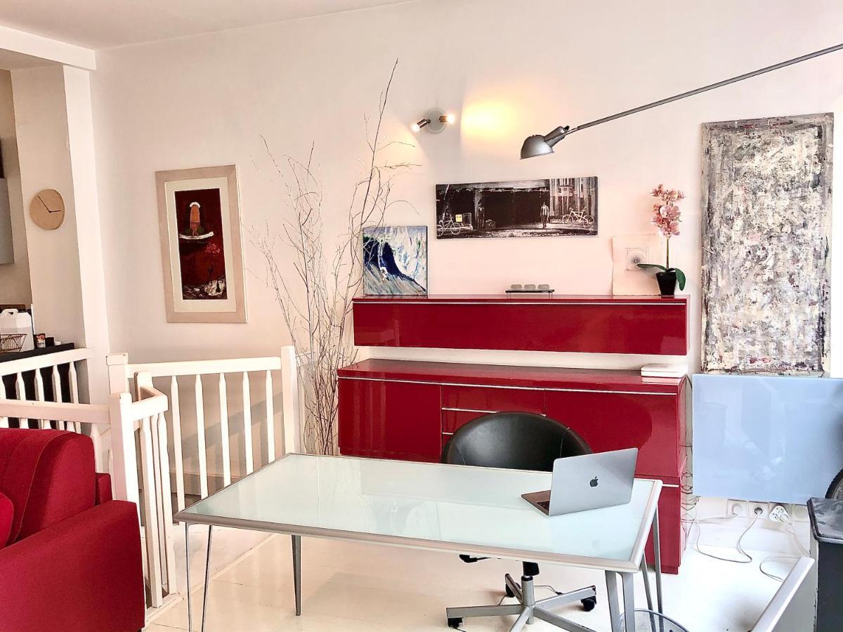 Modern Design Loft Apartment, Steps To Notre Dame Paris Exterior foto