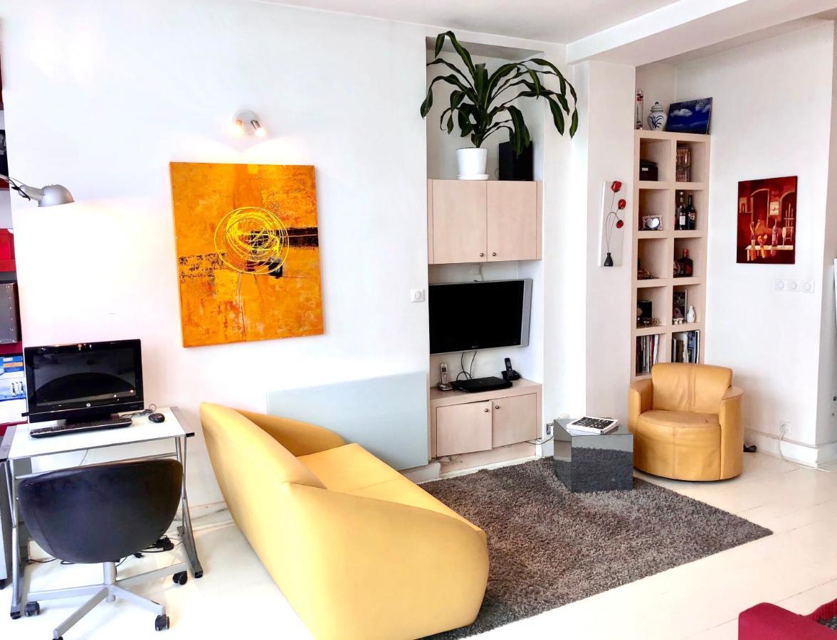 Modern Design Loft Apartment, Steps To Notre Dame Paris Exterior foto